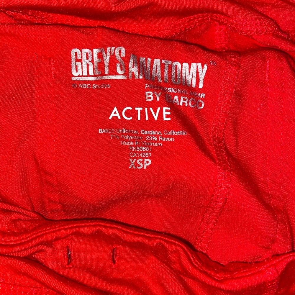 Greys Anatomy scrub pants